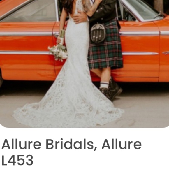 Allure Bridals Wedding Dress - Picture 8 of 8